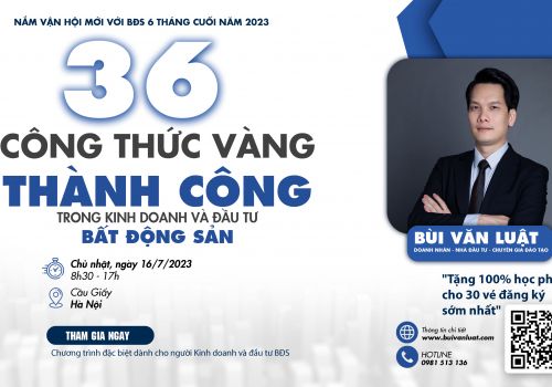  36 CÔNG THỨC VÀNG ĐỂ THÀNH CÔNG TRONG KINH DOANH VÀ ĐẦU TƯ BẤT ĐỘNG SẢN 