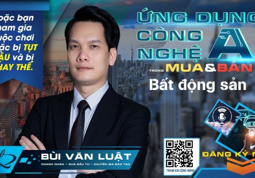 ỨNG DỤNG CÔNG NGHỆ AI TRONG MUA VÀ BÁN BĐS 2023